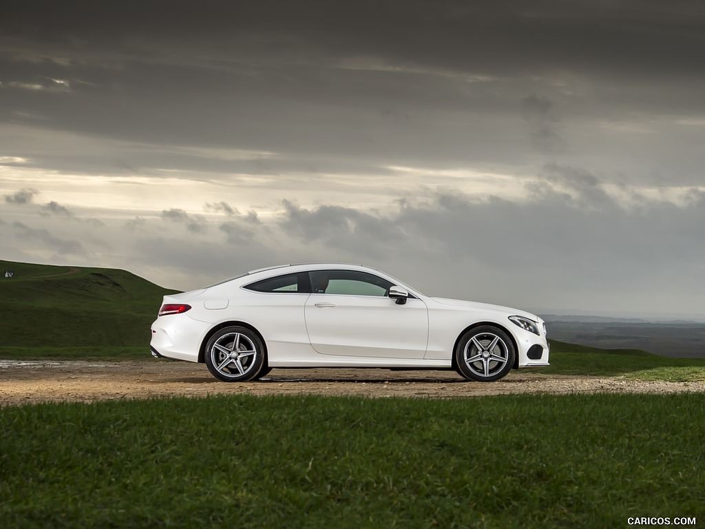 2017 Mercedes-Benz C-Class Coupe (UK-Spec) - Side