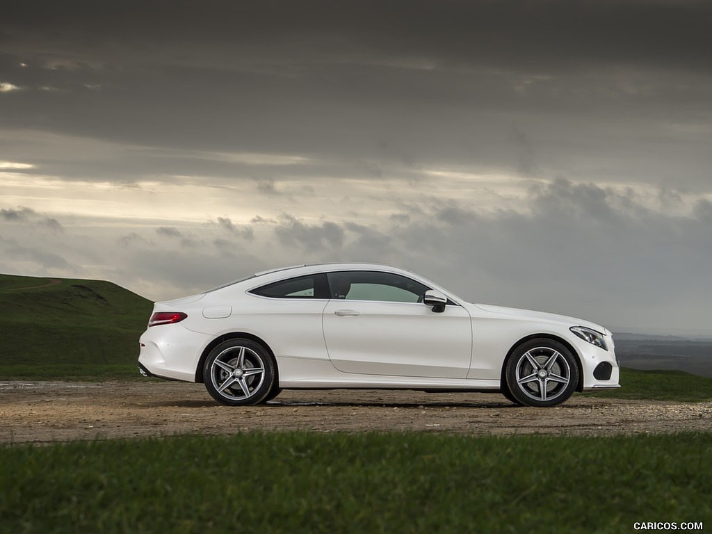 2017 Mercedes-Benz C-Class Coupe (UK-Spec) - Side