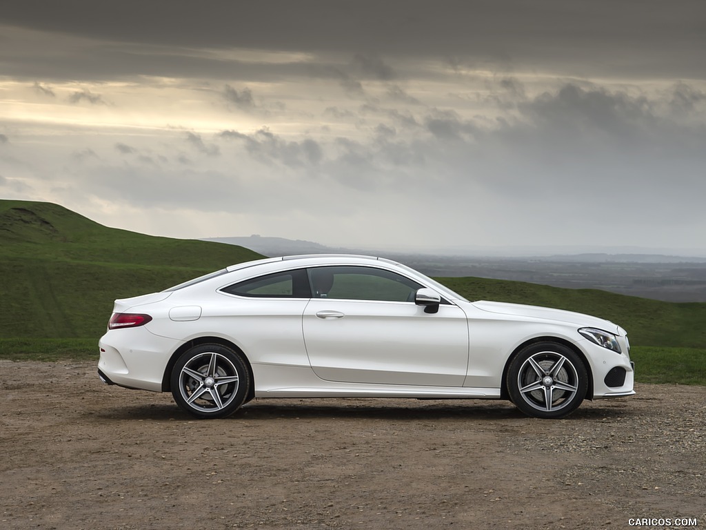 2017 Mercedes-Benz C-Class Coupe (UK-Spec) - Side