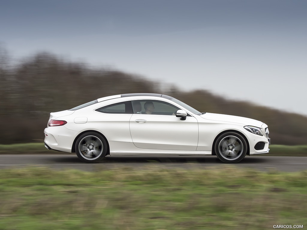 2017 Mercedes-Benz C-Class Coupe (UK-Spec) - Side