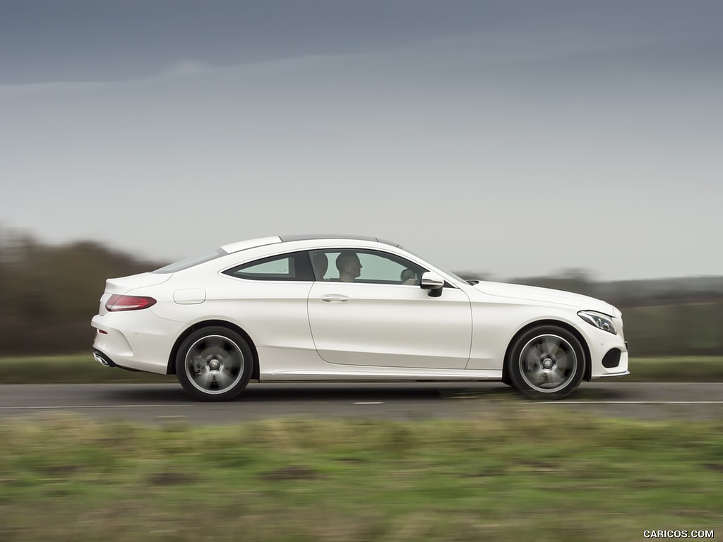 2017 Mercedes-Benz C-Class Coupe (UK-Spec) - Side