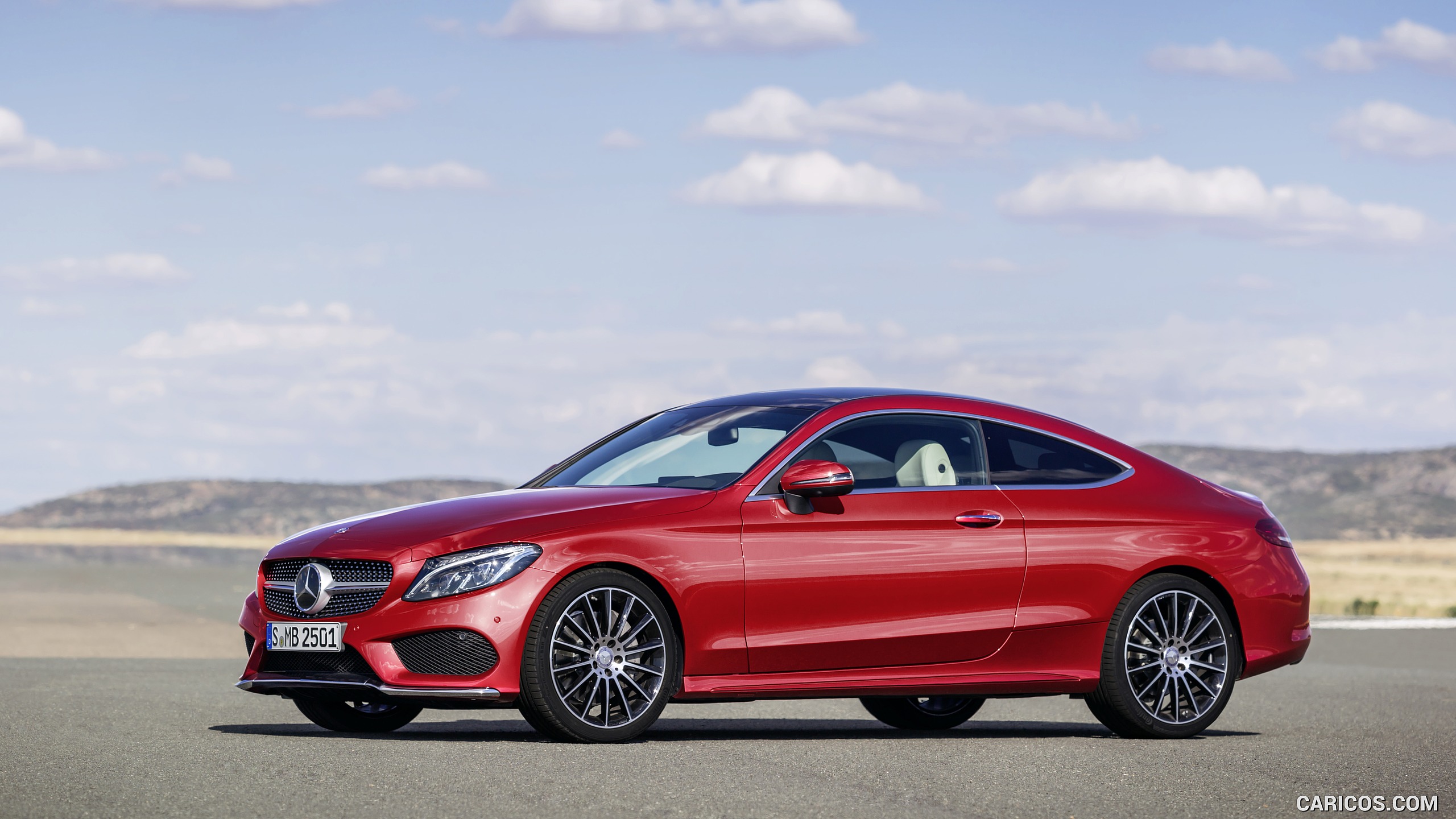 2017 Mercedes-Benz C-Class Coupe C250 d 4MATIC (Hyacinth Red) - , #28 of 210
