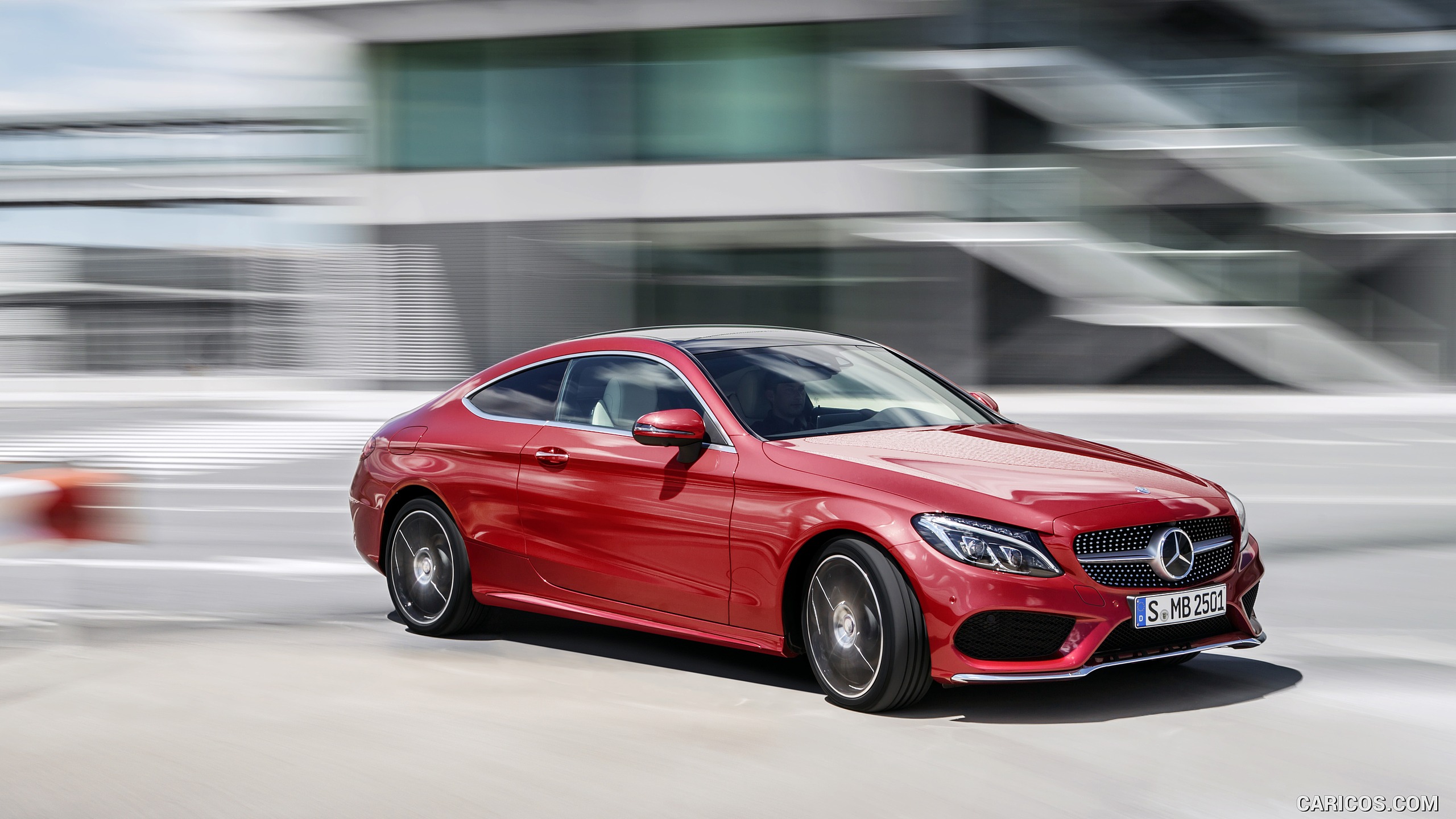 2017 Mercedes-Benz C-Class Coupe C250 d 4MATIC (Hyacinth Red) - | Caricos