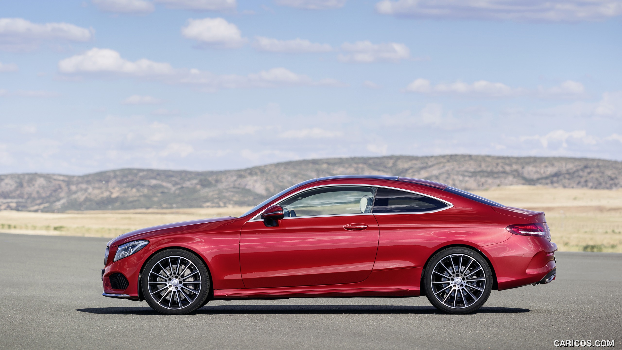 2017 Mercedes-Benz C-Class Coupe C250 d 4MATIC (Hyacinth Red) - | Caricos