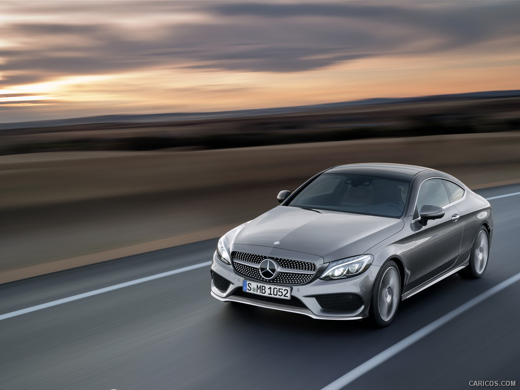 2017 Mercedes-Benz C-Class Coupe C300 (Selenit Grey) - 