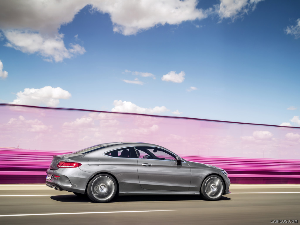 2017 Mercedes-Benz C-Class Coupe C300 (Selenit Grey) - 