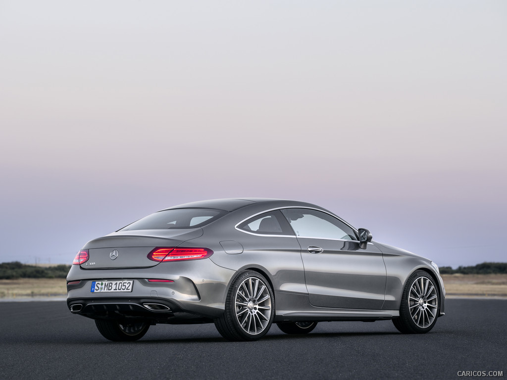 2017 Mercedes-Benz C-Class Coupe C300 (Selenit Grey) - 