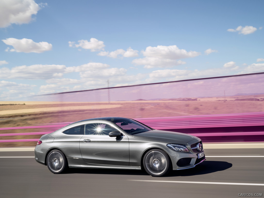 2017 Mercedes-Benz C-Class Coupe C300 (Selenit Grey) - 