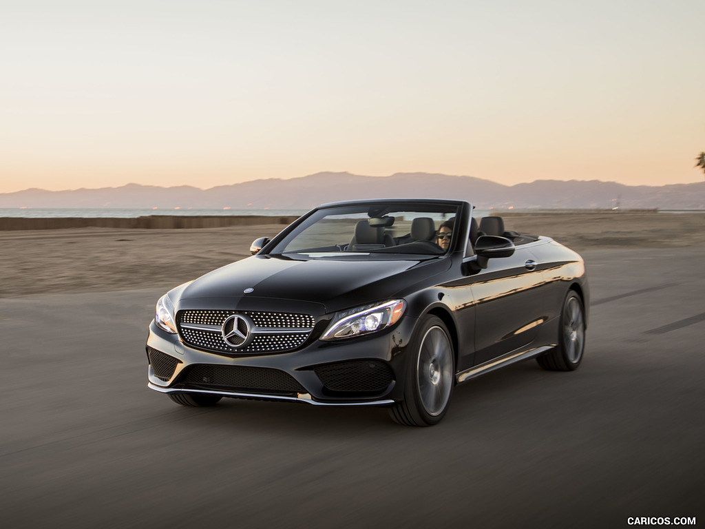 2017 Mercedes-Benz C300 Cabrio (US-Spec) - Front