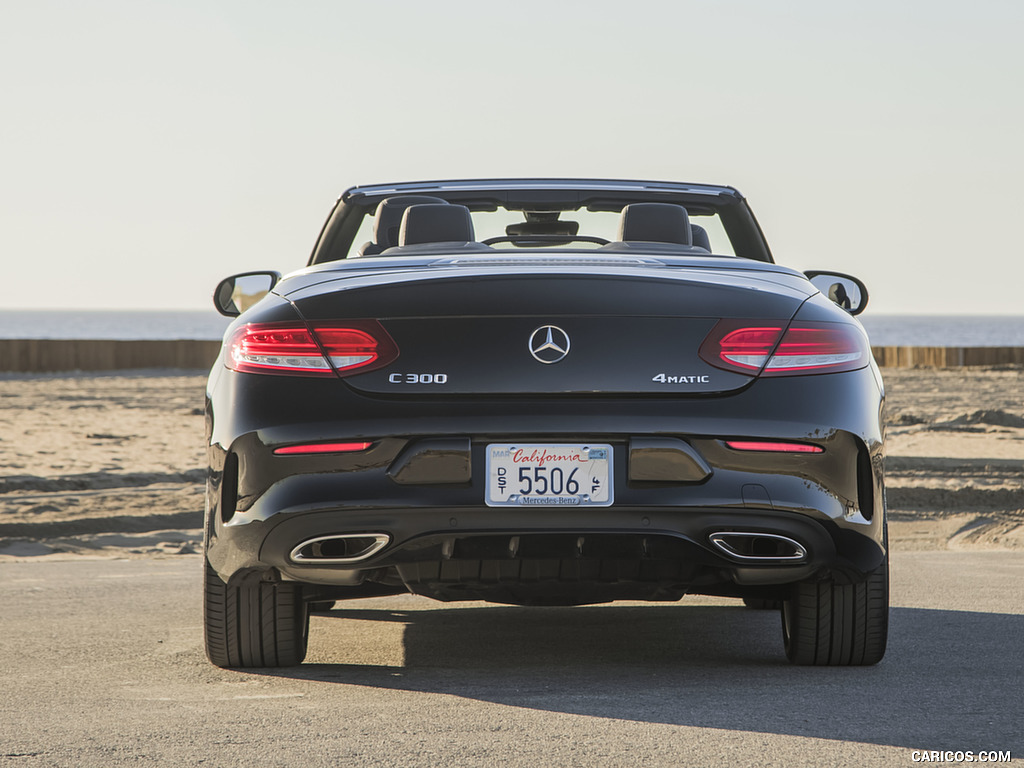 2017 Mercedes-Benz C300 Cabrio (US-Spec) - Rear