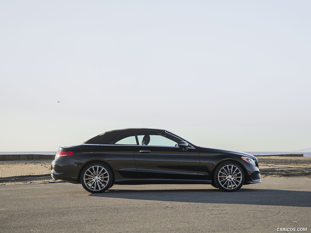 2017 Mercedes-Benz C300 Cabrio (US-Spec) - Side