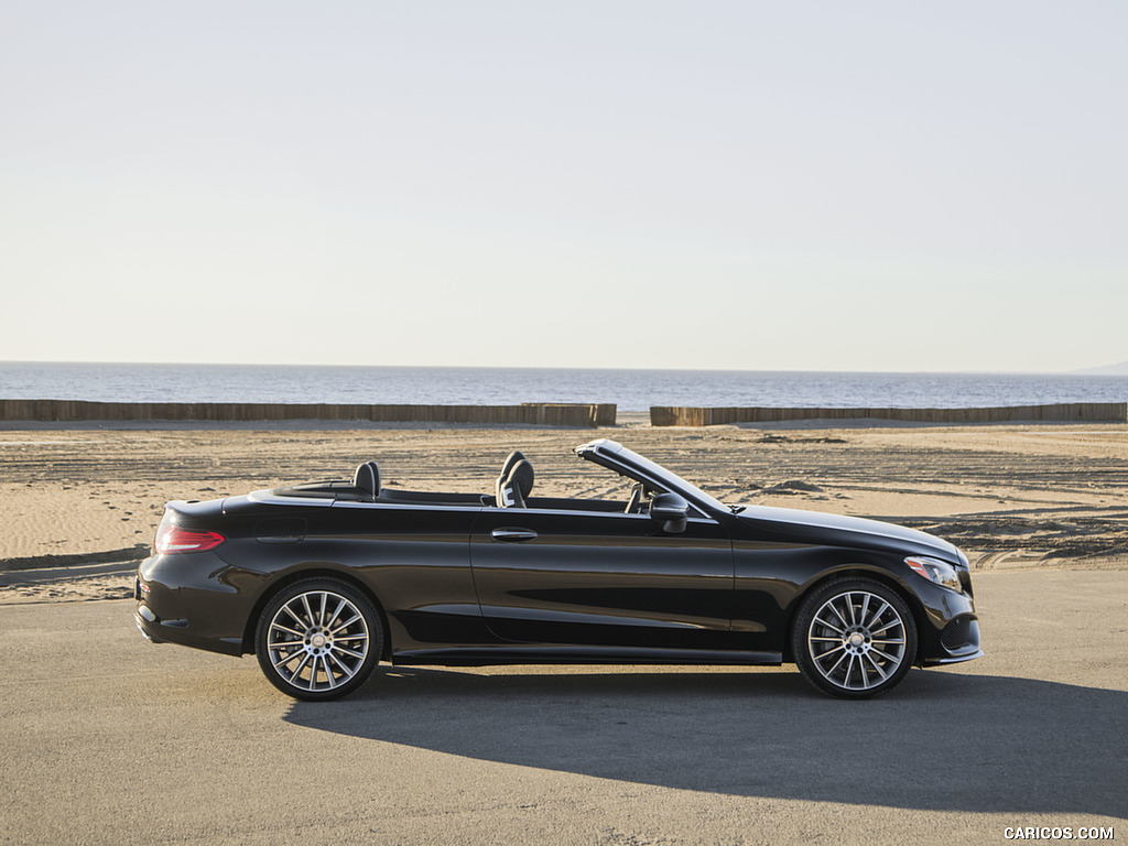 2017 Mercedes-Benz C300 Cabrio (US-Spec) - Side