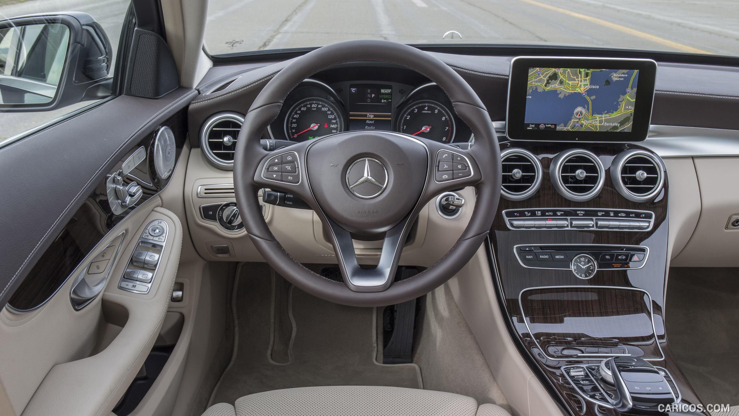 2017 Mercedes-Benz C350e C-Class Plug-in-Hybrid (US-Spec) - Interior, Cockpit, #49 of 62