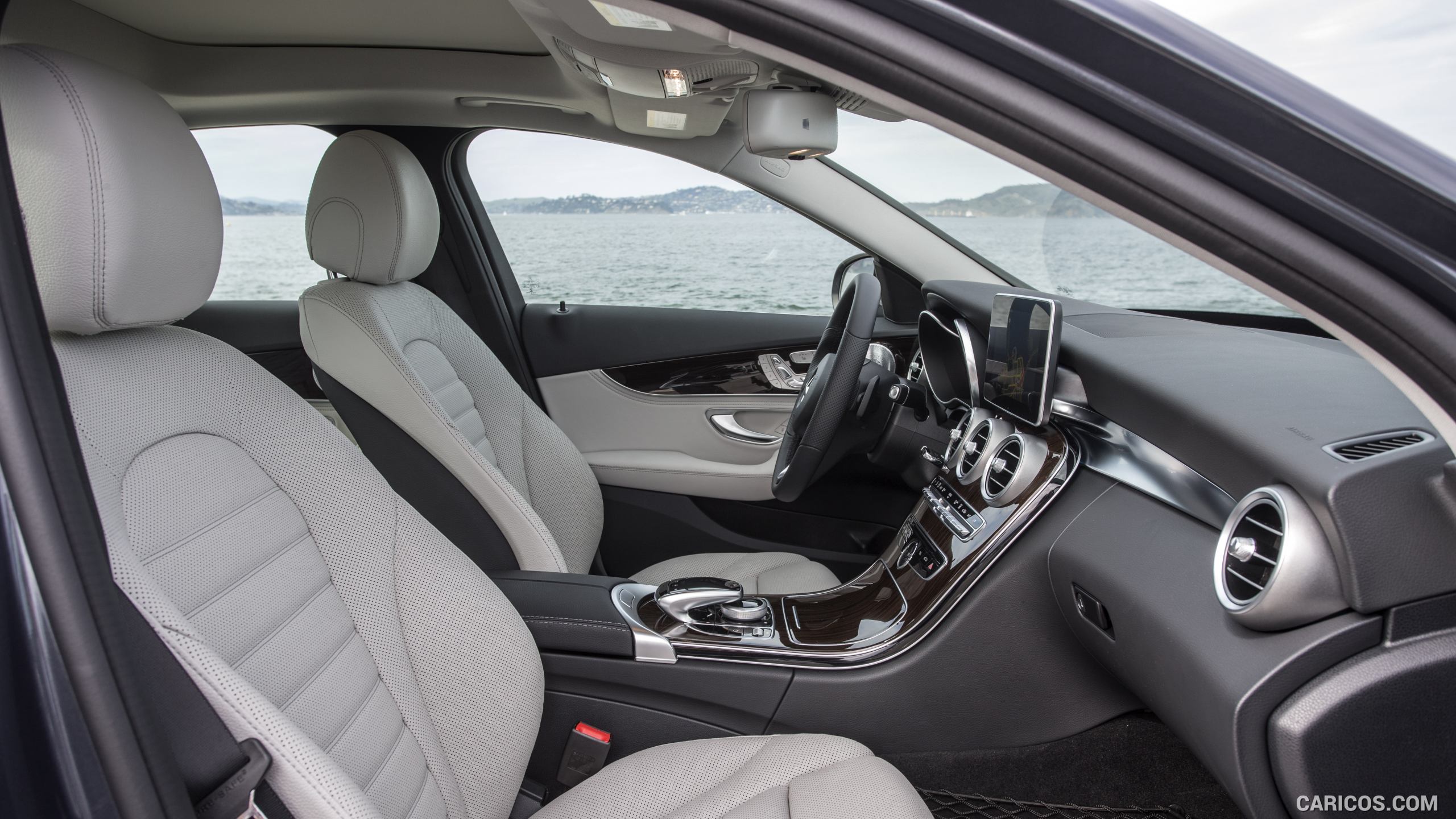 2017 Mercedes-Benz C350e C-Class Plug-in-Hybrid (US-Spec) - Interior, Front Seats, #40 of 62