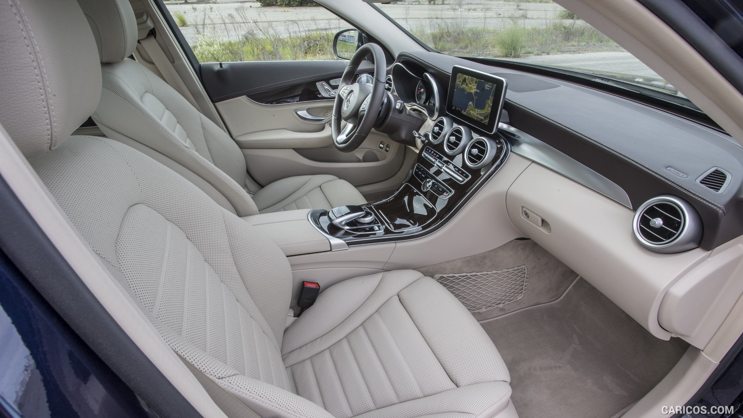 2017 Mercedes-Benz C350e C-Class Plug-in-Hybrid (US-Spec) - Interior, Front Seats, #48 of 62