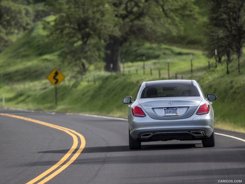 2017 Mercedes-Benz C350e C-Class Plug-in-Hybrid (US-Spec) - Rear