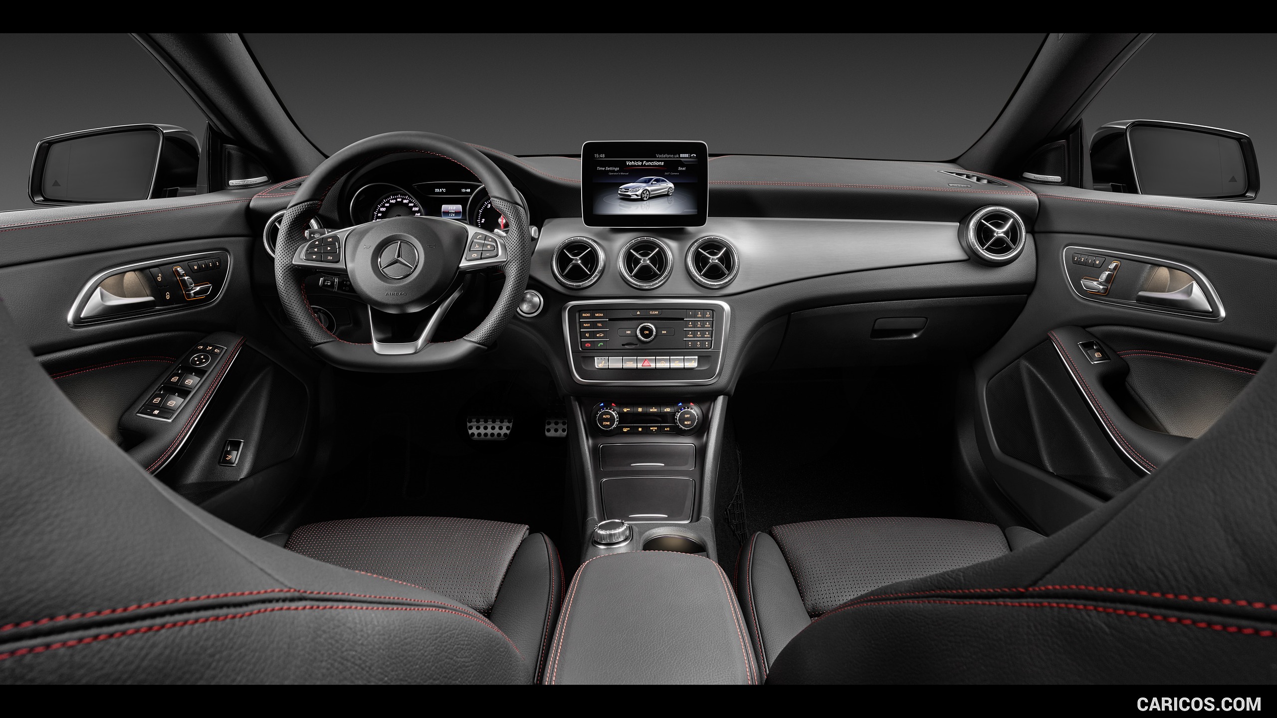 2017 Mercedes-Benz CLA 200 d 4MATIC Coupé (Chassis: C117) - Black Leather Interior, Cockpit - Interior, #6 of 7