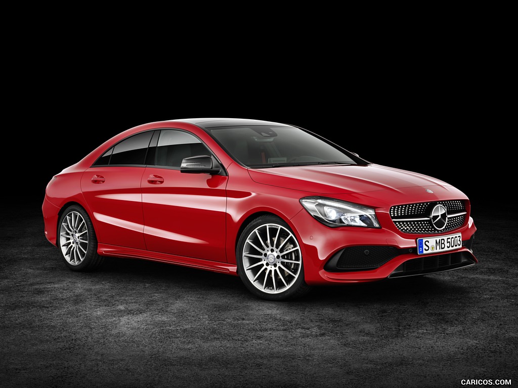 2017 Mercedes-Benz CLA 200 d 4MATIC Coupé (Chassis: C117, Color: Jupiter Red) - Front