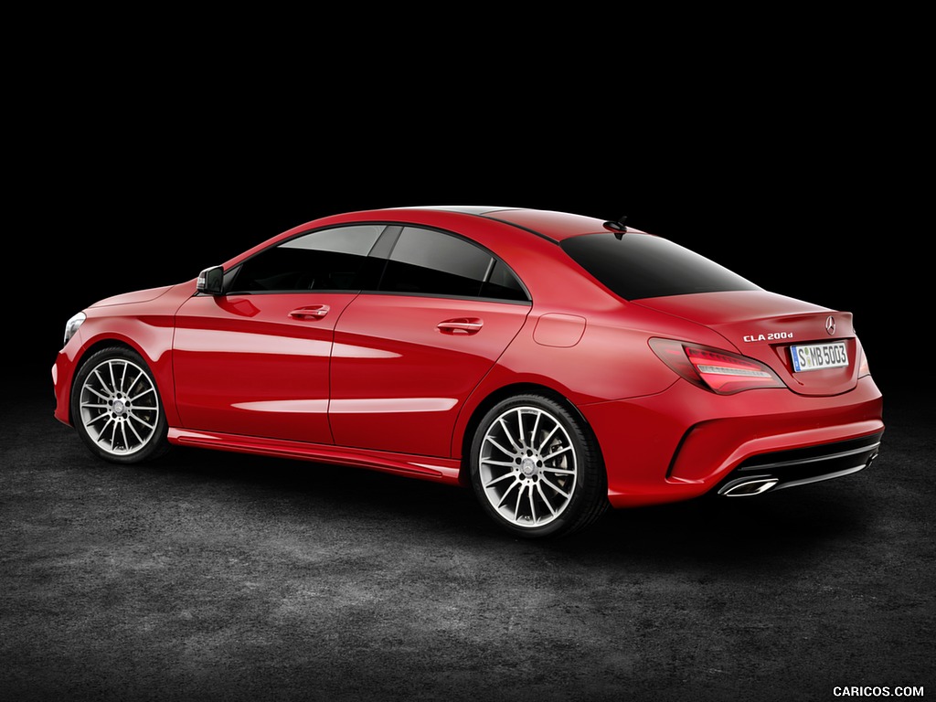 2017 Mercedes-Benz CLA 200 d 4MATIC Coupé (Chassis: C117, Color: Jupiter Red) - Rear