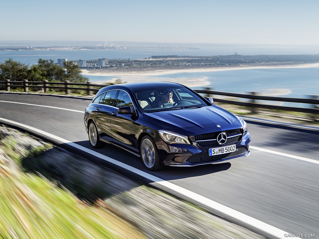 2017 Mercedes-Benz CLA 250 4MATIC Shooting Brake (Chassis: X117, Color: Canvasite blue) - Front