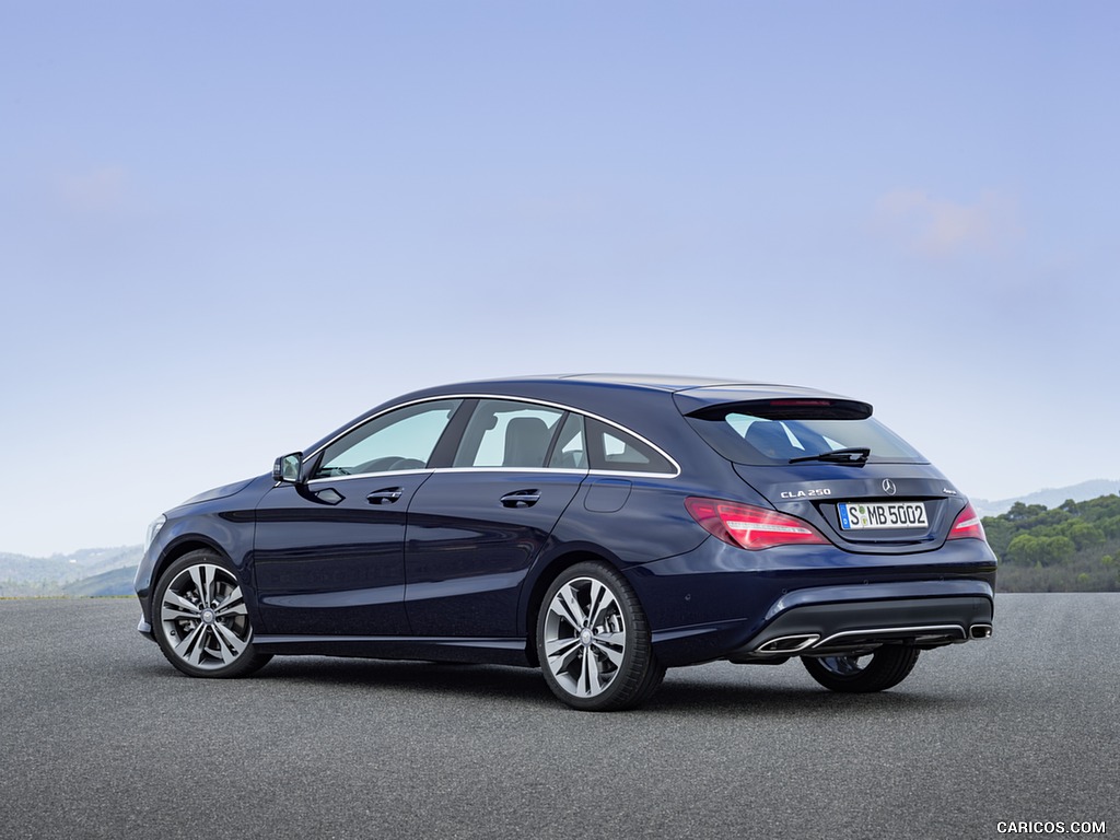 2017 Mercedes-Benz CLA 250 4MATIC Shooting Brake (Chassis: X117, Color: Canvasite blue) - Rear