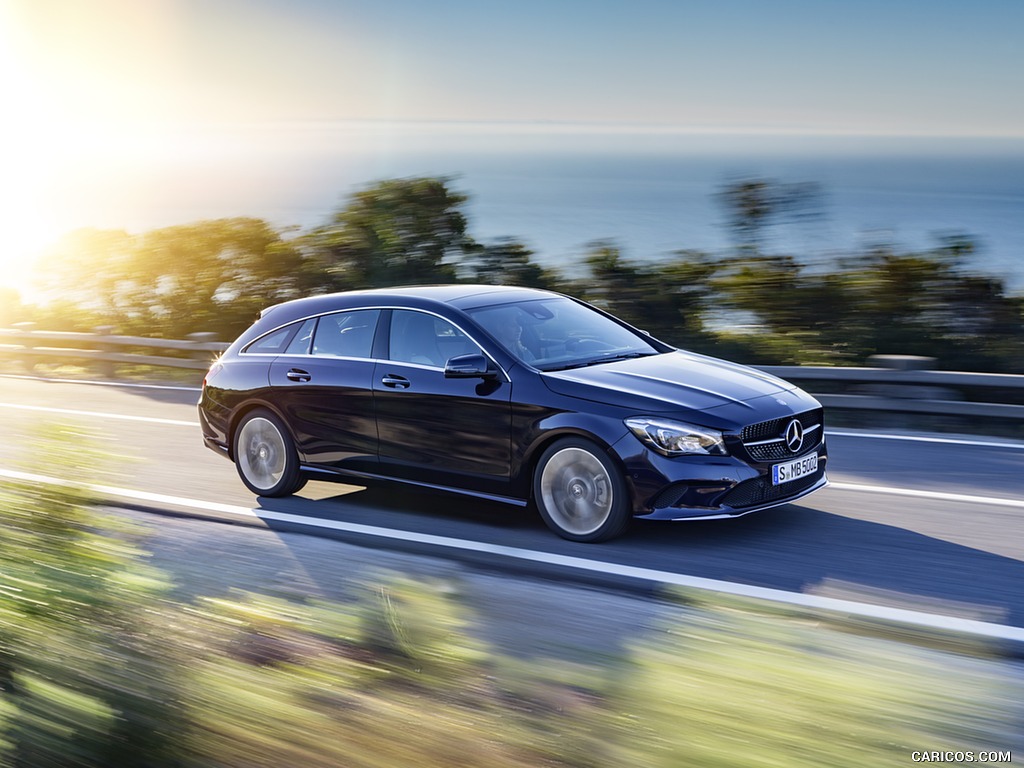 2017 Mercedes-Benz CLA 250 4MATIC Shooting Brake (Chassis: X117, Color: Canvasite blue) - Side