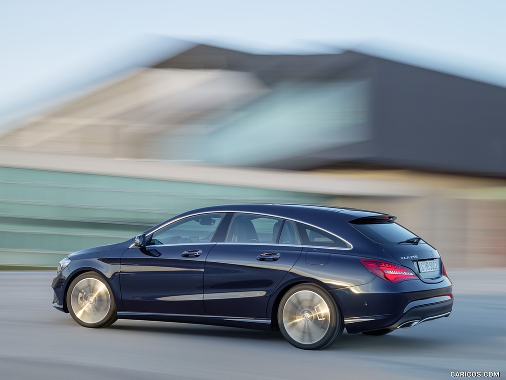 2017 Mercedes-Benz CLA 250 4MATIC Shooting Brake (Chassis: X117, Color: Canvasite blue) - Side