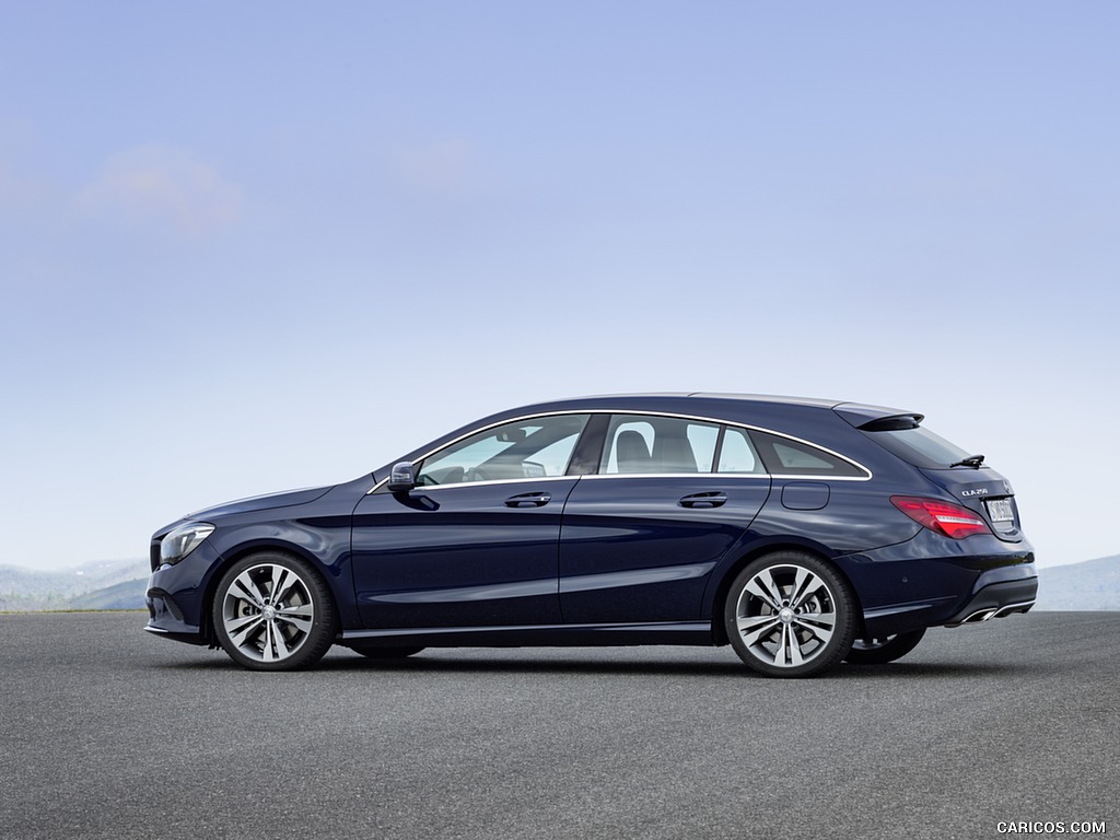 2017 Mercedes-Benz CLA 250 4MATIC Shooting Brake (Chassis: X117, Color: Canvasite blue) - Side