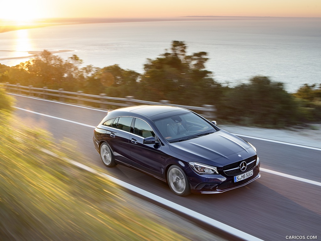 2017 Mercedes-Benz CLA 250 4MATIC Shooting Brake (Chassis: X117, Color: Canvasite blue) - Top