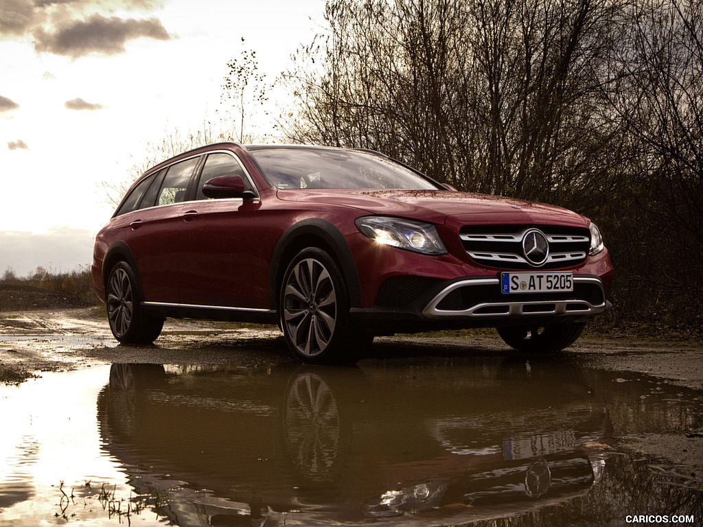 2017 Mercedes-Benz E-Class All-Terrain (Color: Designo Hyacinth Red Metallic) - Off-Road