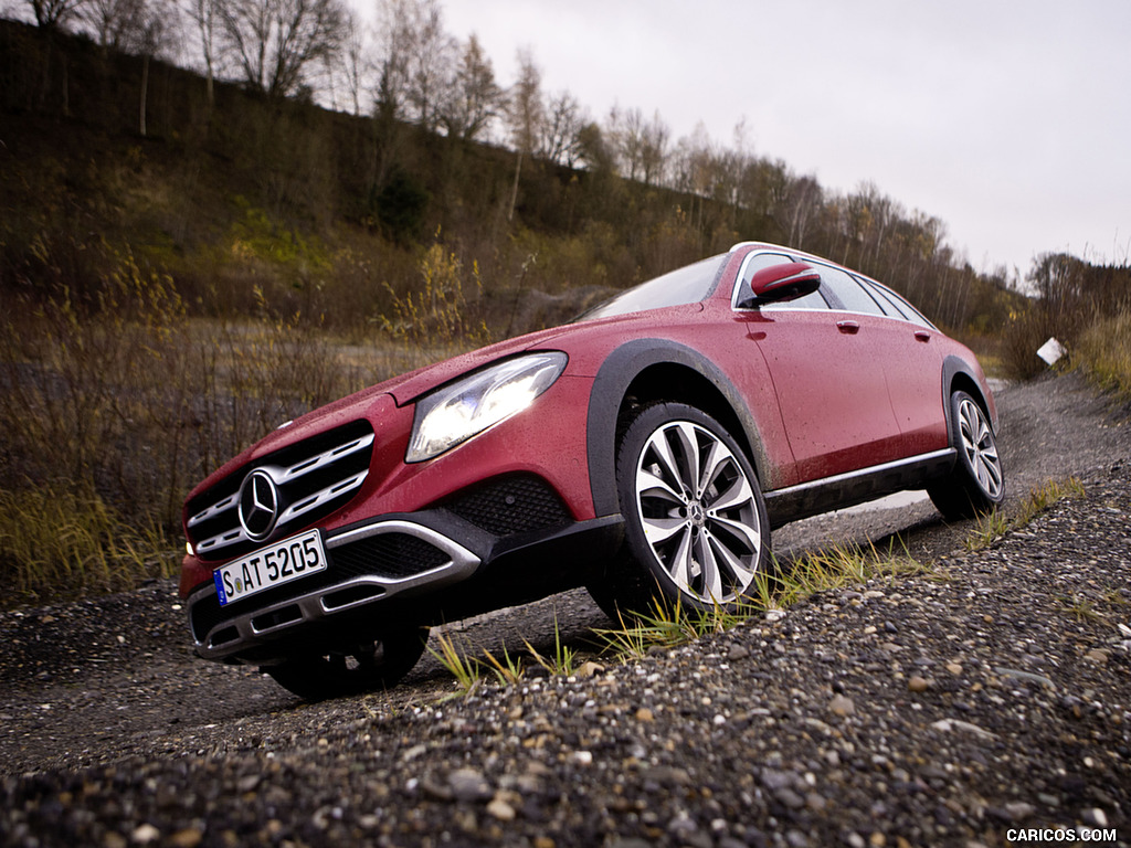 2017 Mercedes-Benz E-Class All-Terrain (Color: Designo Hyacinth Red Metallic) - Off-Road