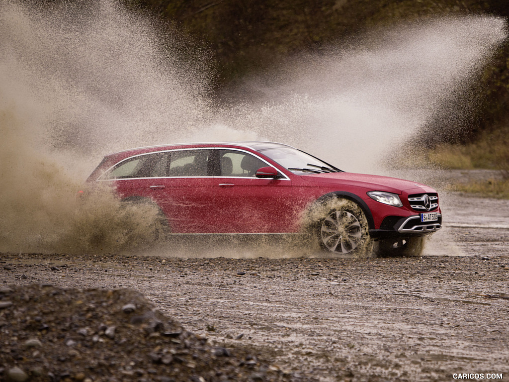 2017 Mercedes-Benz E-Class All-Terrain (Color: Designo Hyacinth Red Metallic) - Off-Road