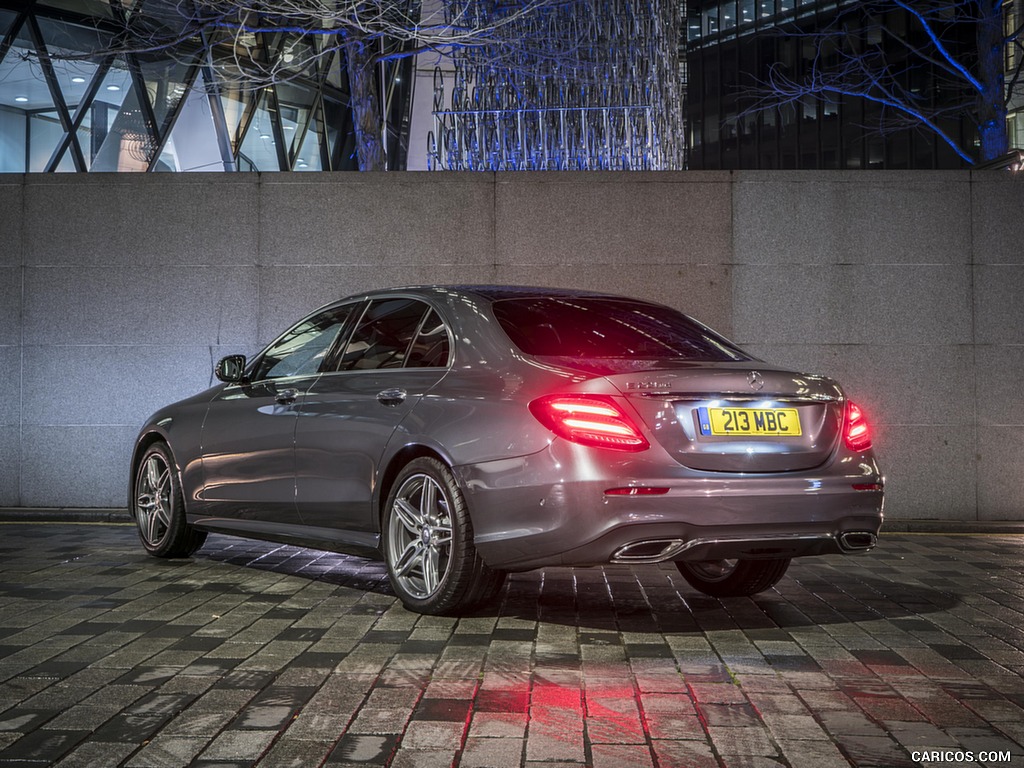 2017 Mercedes-Benz E-Class E220d Diesel (UK-Spec) - Rear