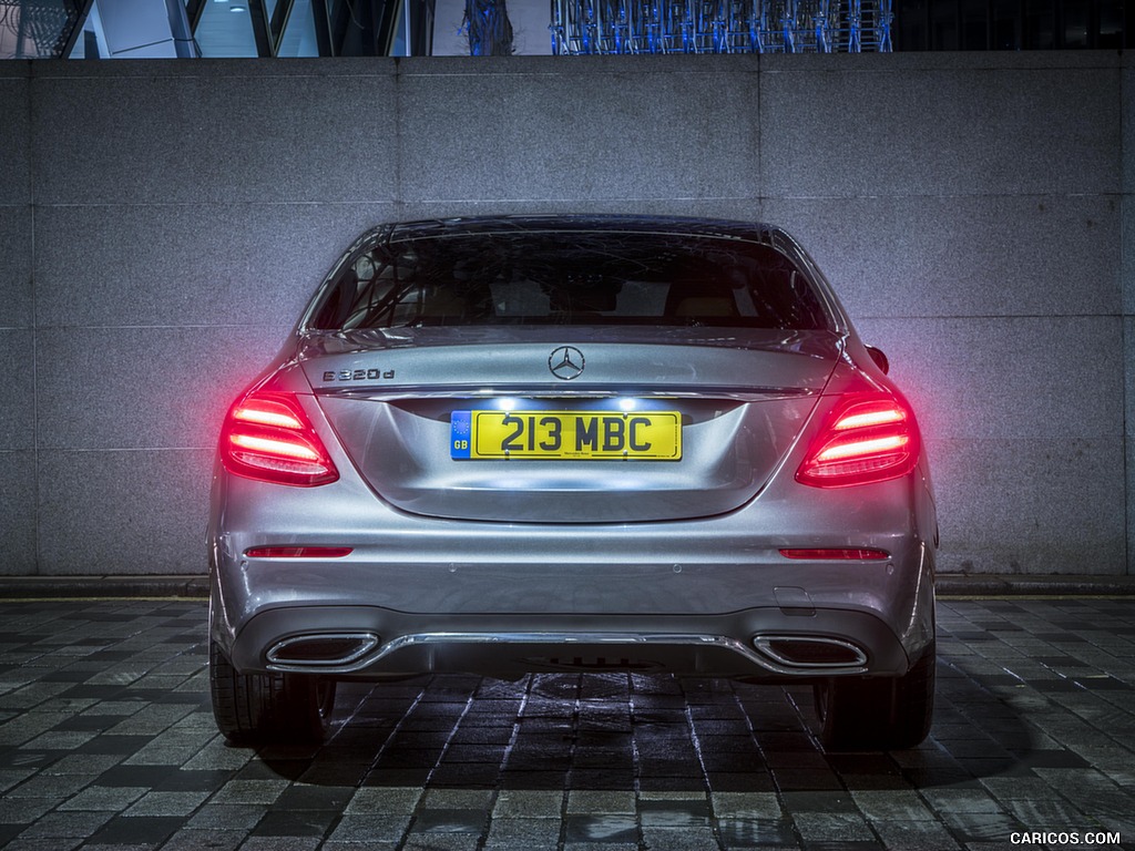 2017 Mercedes-Benz E-Class E220d Diesel (UK-Spec) - Rear