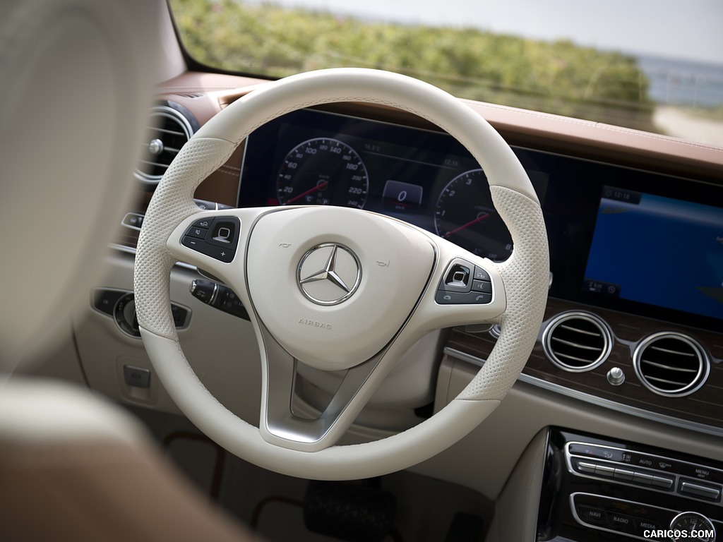 2017 Mercedes-Benz E-Class E400 Estate - Interior, Steering Wheel