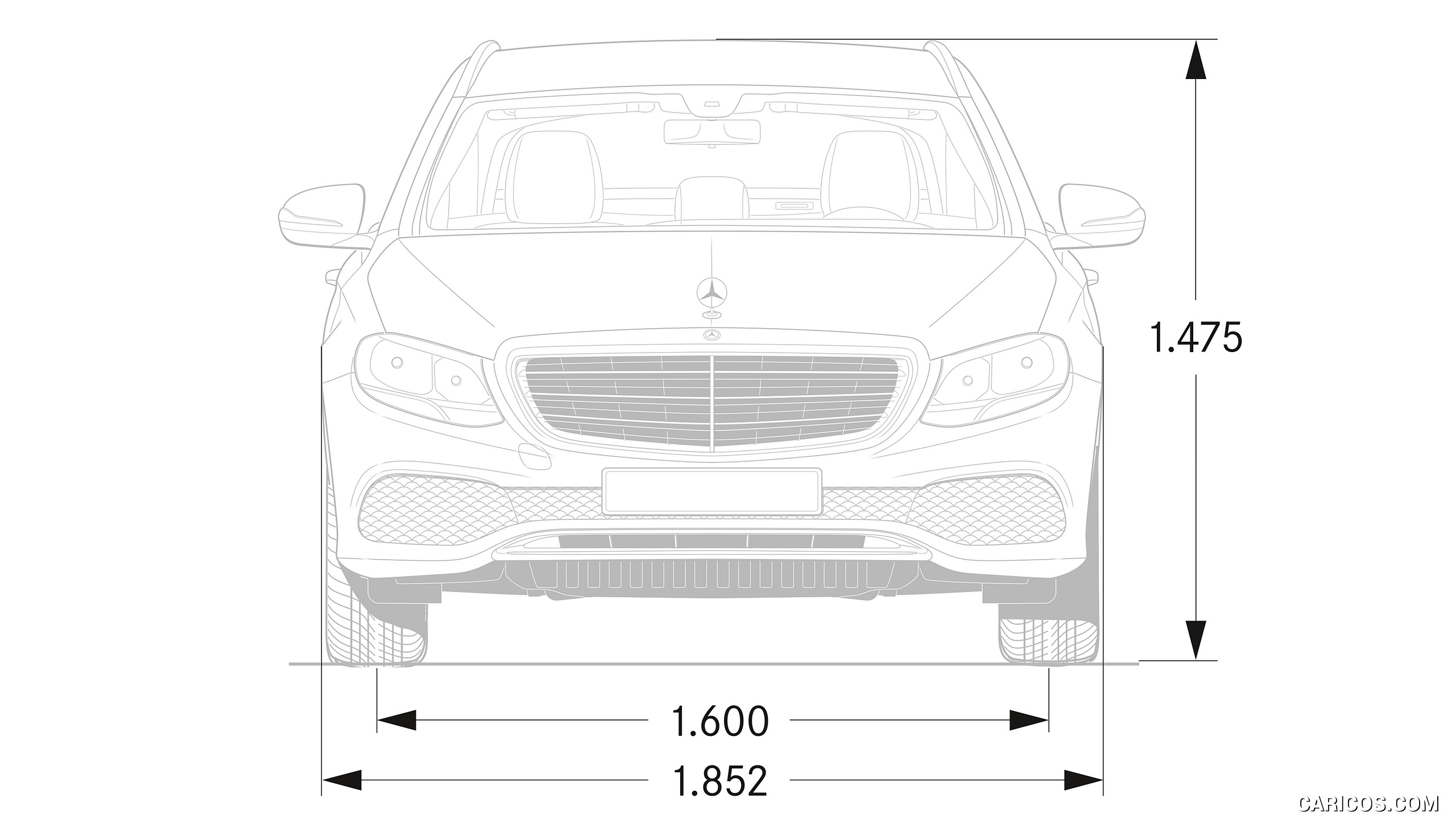 2017 Mercedes-Benz E-Class Estate - Dimensions, #82 of 110