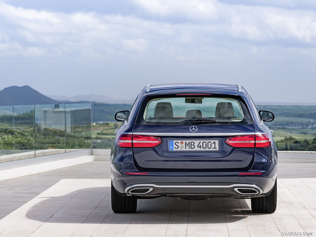 2017 Mercedes-Benz E-Class Estate Exclusive Line (Color: Cavansite Blue) - Rear