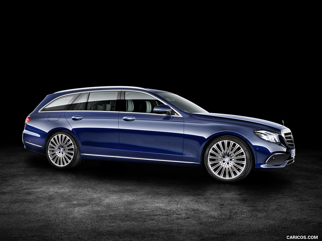 2017 Mercedes-Benz E-Class Estate Exclusive Line (Color: Cavansite Blue) - Side