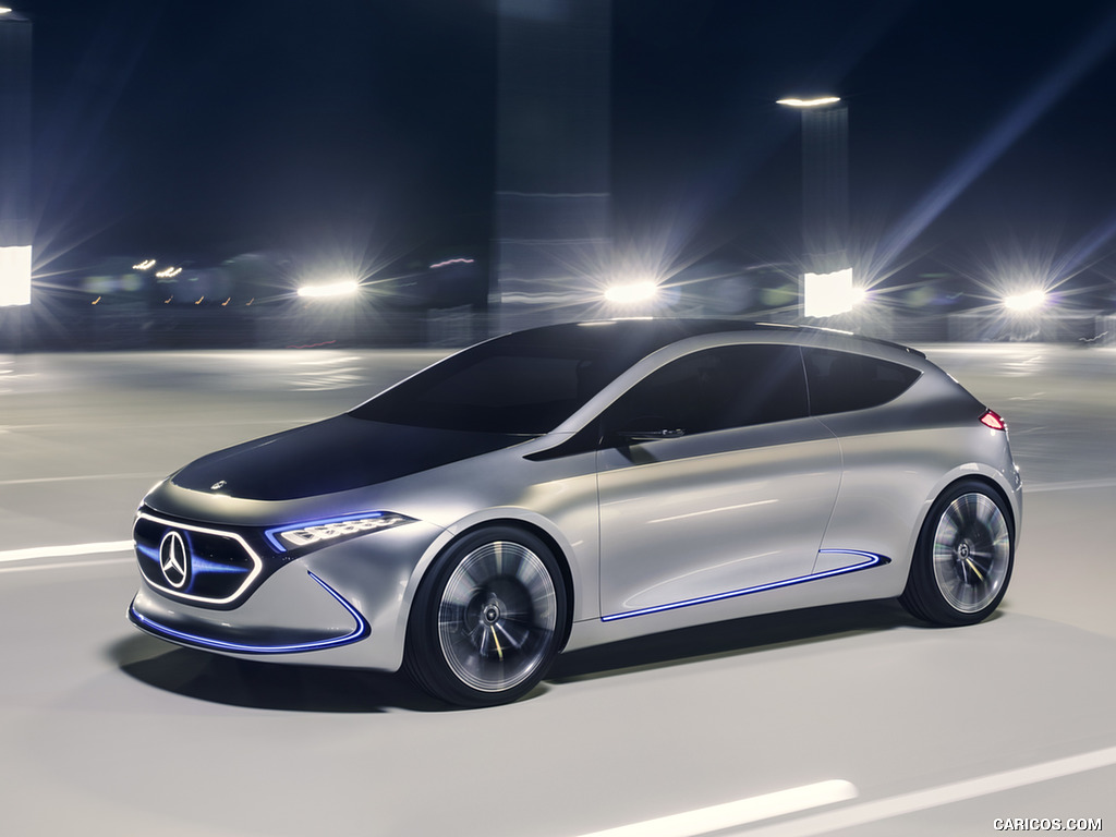 2017 Mercedes-Benz EQA Concept - Front Three-Quarter