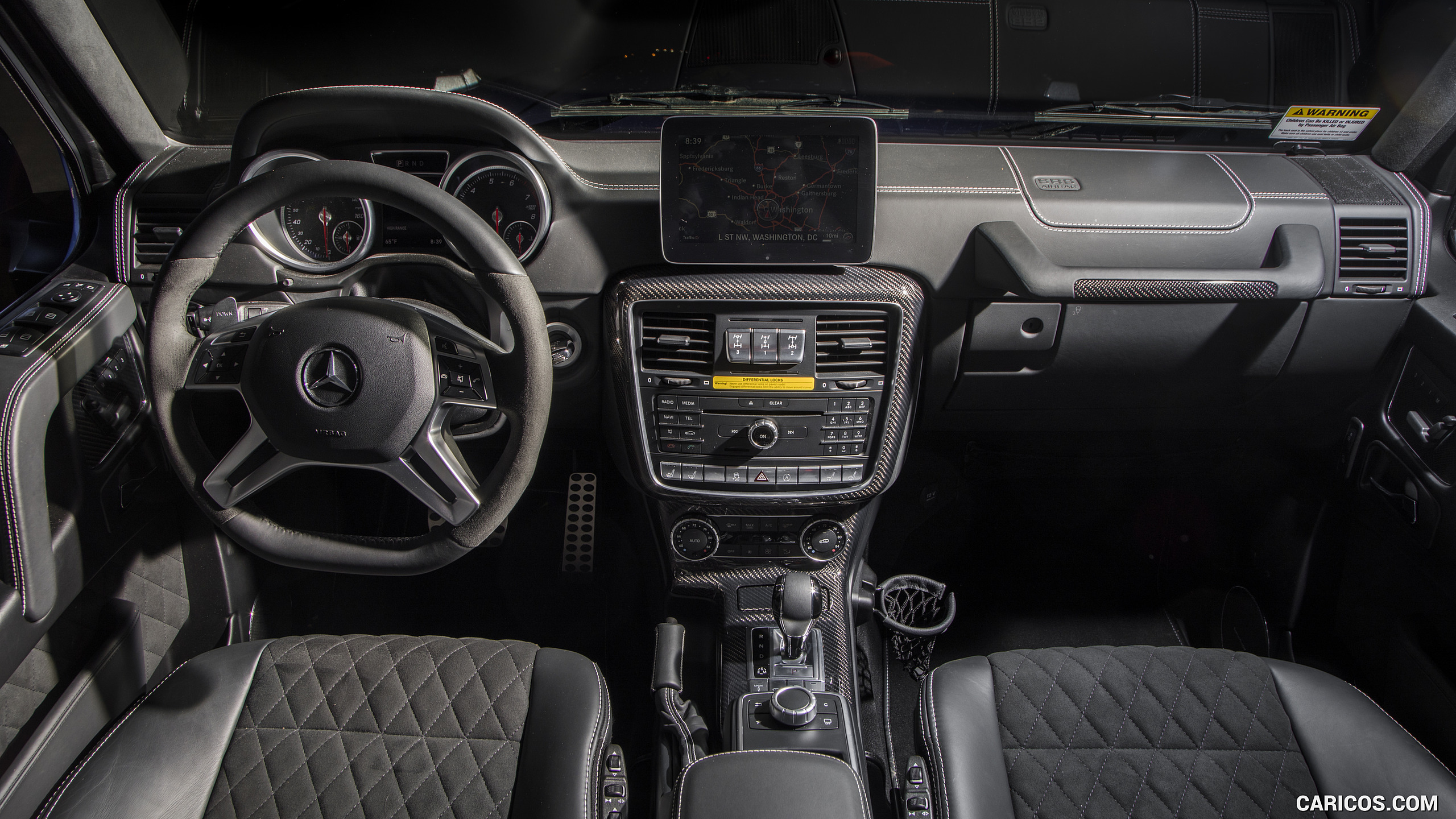 2017 Mercedes-Benz G550 4x4² (US-Spec) - Interior, Cockpit, #39 of 45