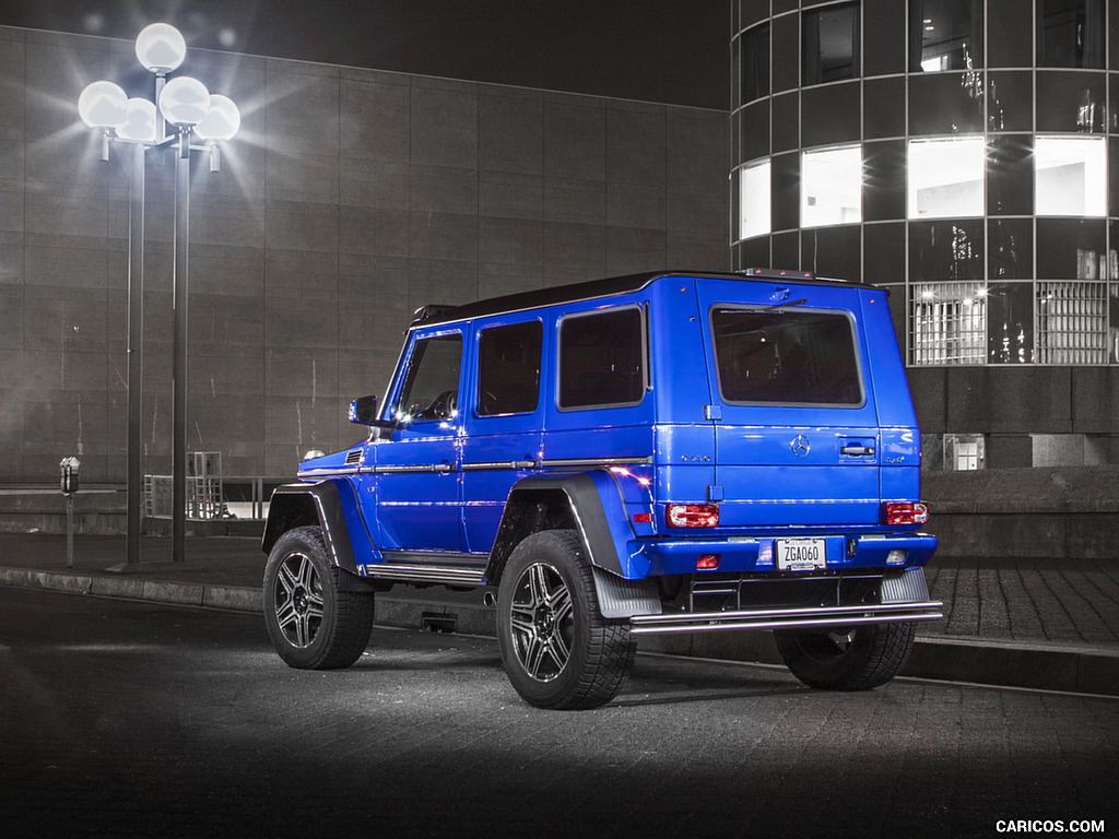 2017 Mercedes-Benz G550 4x4² (US-Spec) - Rear Three-Quarter