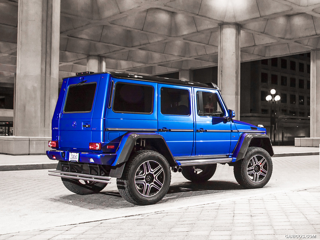 2017 Mercedes-Benz G550 4x4² (US-Spec) - Rear Three-Quarter