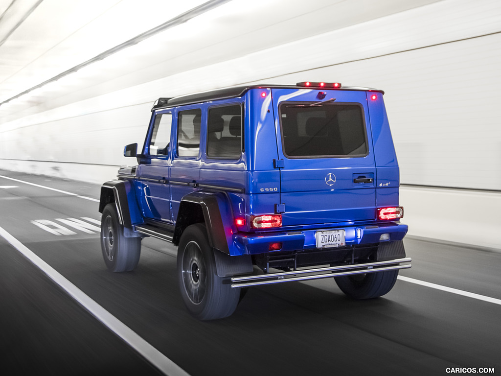 2017 Mercedes-Benz G550 4x4² (US-Spec) - Rear Three-Quarter