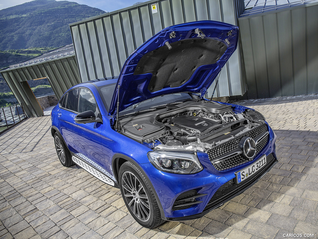 2017 Mercedes-Benz GLC 250 Coupe (Color: Brilliant Blue) - Engine