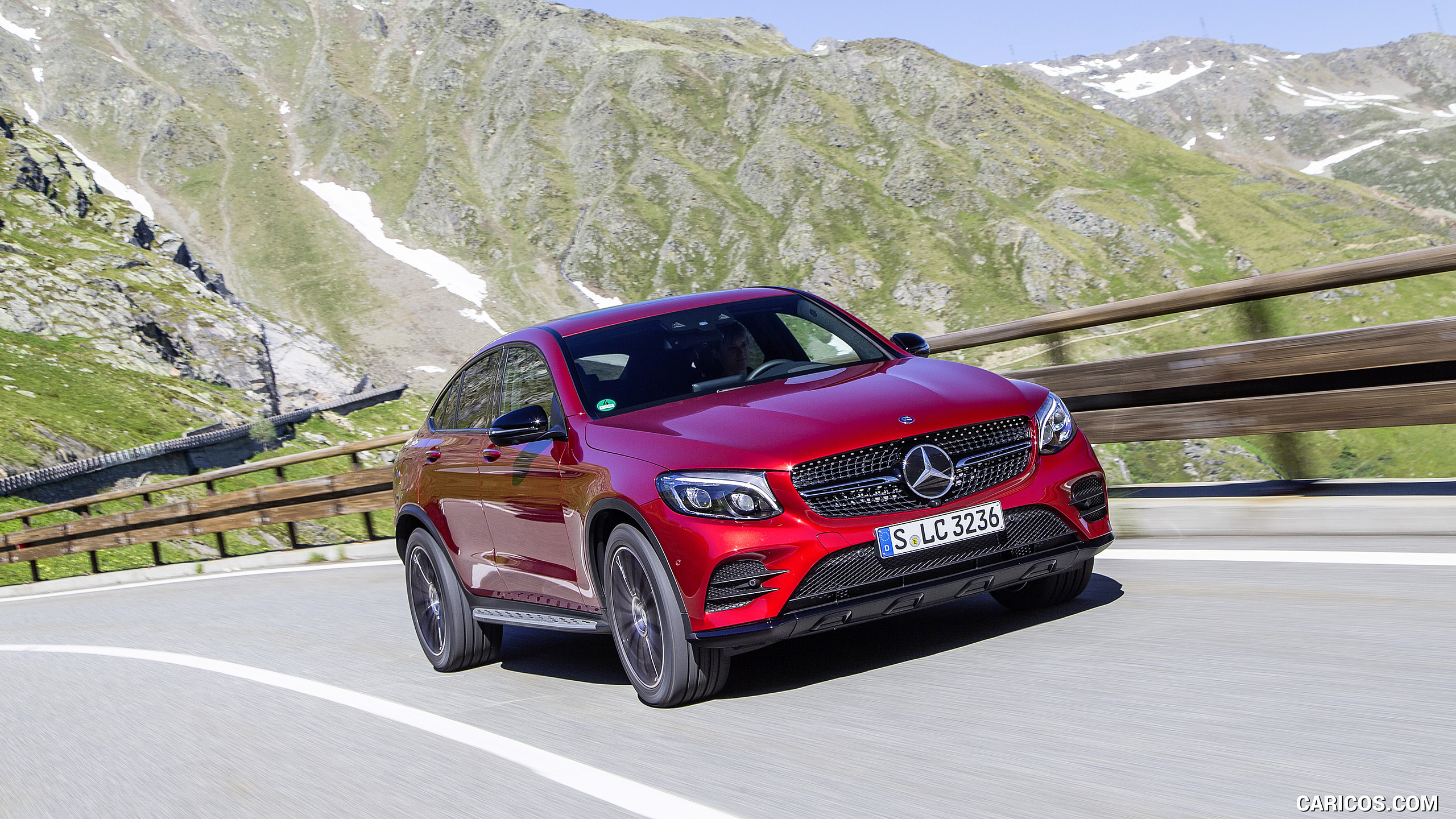2017 Mercedes-Benz GLC 350 d Coupe (Diesel; Color: Hyacinth Red) - Front, #65 of 144