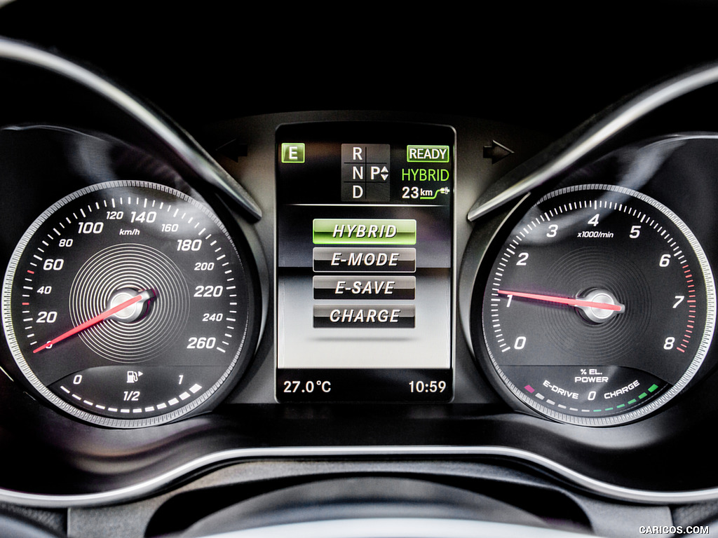 2017 Mercedes-Benz GLC 350 e Coupe Plug-in-Hybrid - Instrument Cluster