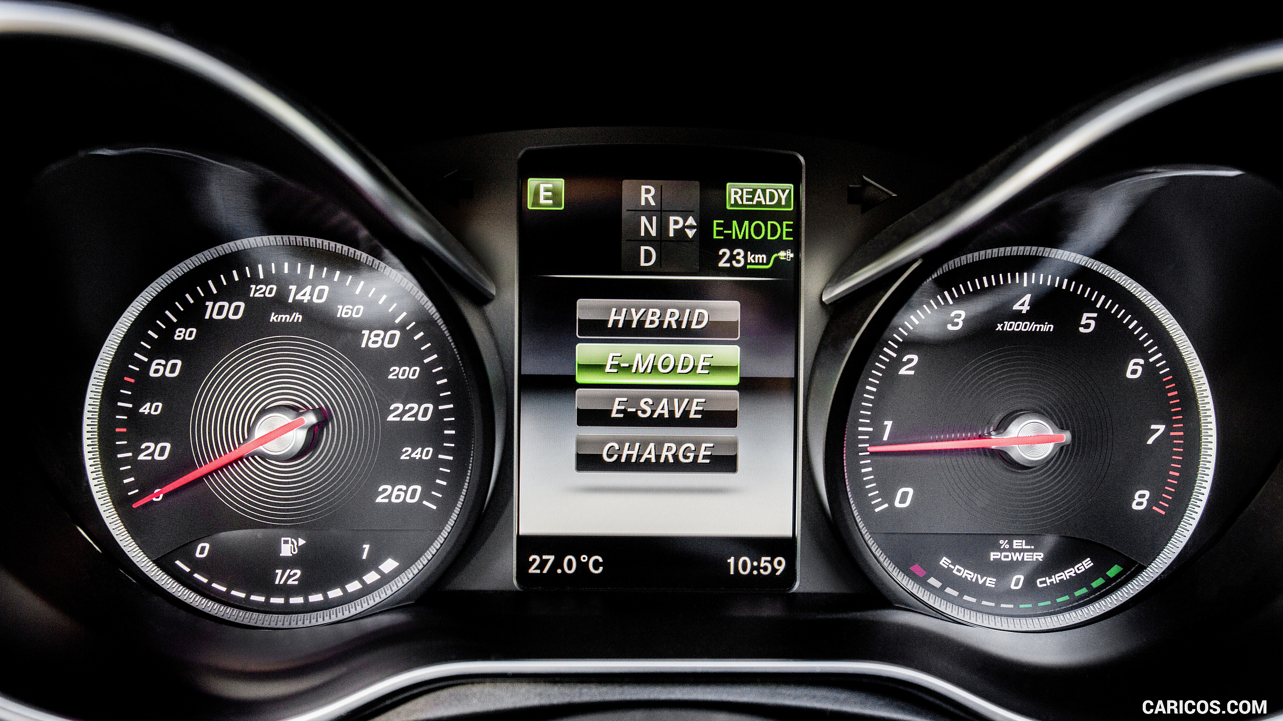 2017 Mercedes-Benz GLC 350 e Coupe Plug-in-Hybrid - Instrument Cluster, #131 of 144