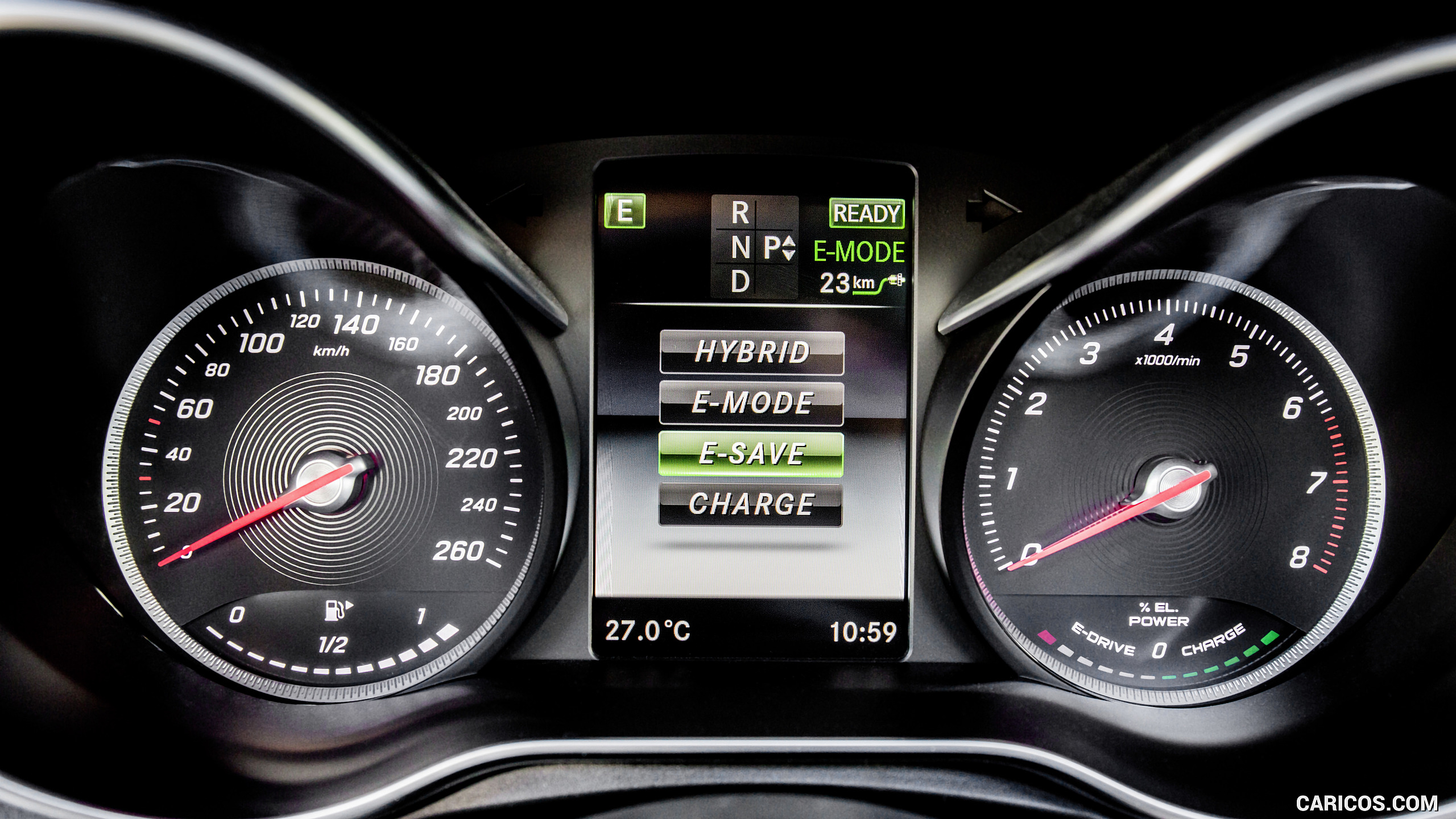 2017 Mercedes-Benz GLC 350 e Coupe Plug-in-Hybrid - Instrument Cluster, #132 of 144