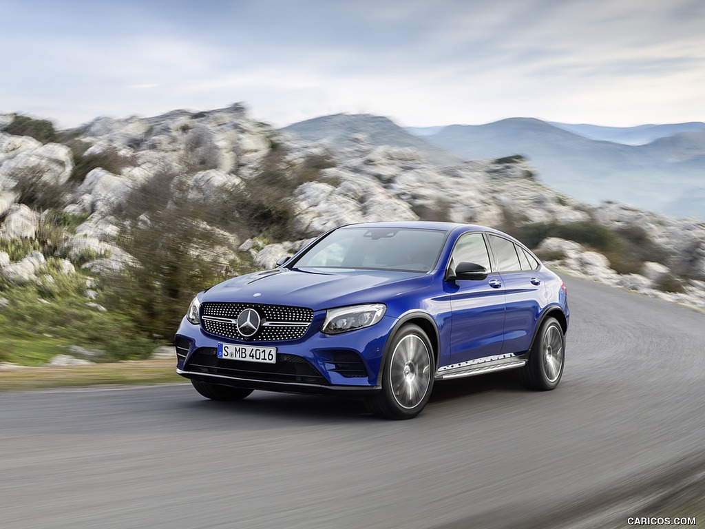 2017 Mercedes-Benz GLC Coupe (Color: Brilliant Blue) - Front