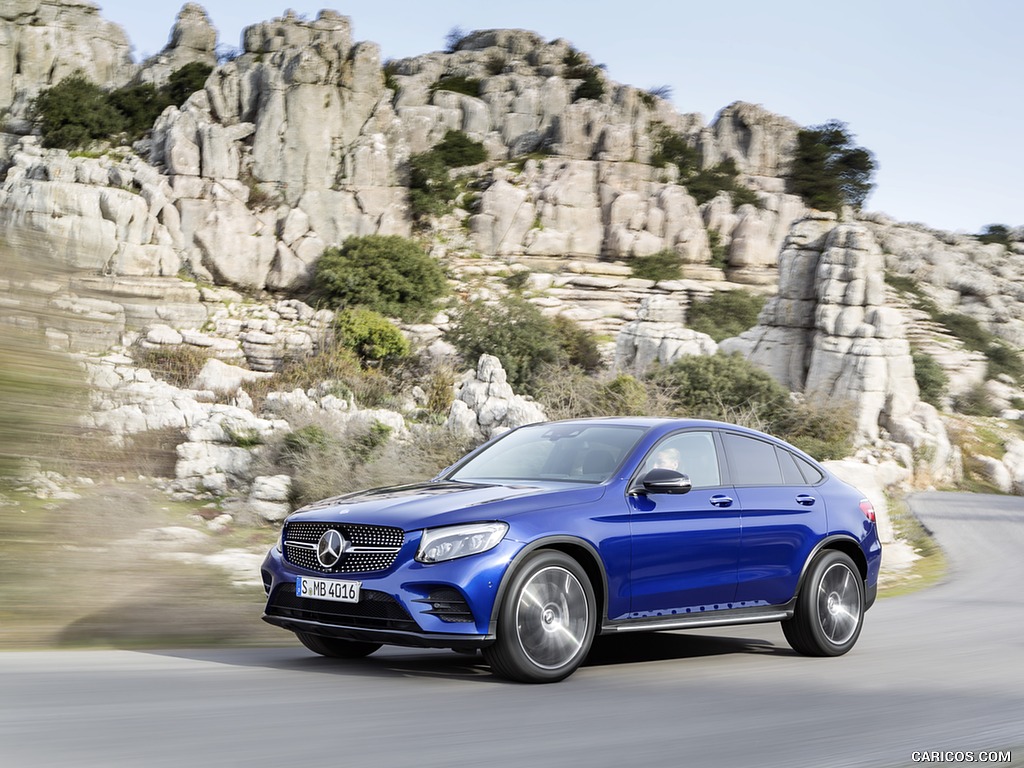 2017 Mercedes-Benz GLC Coupe (Color: Brilliant Blue) - Front